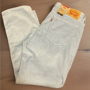 Levi's Men's Corduroy 514 Pants Straight 36x30 light blue American Workwear